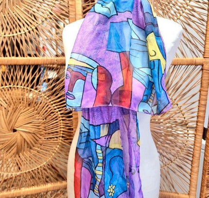 Vintage Picasso Print Scarf - Yatva