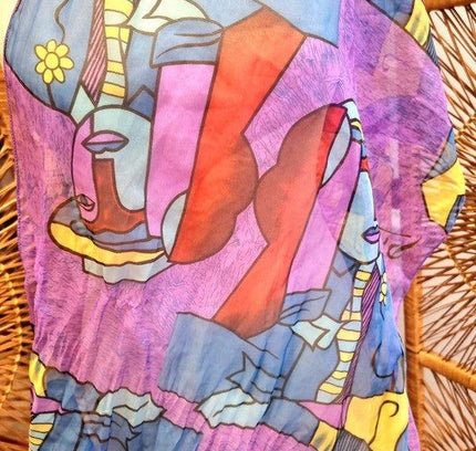 Vintage Picasso Print Scarf - Yatva