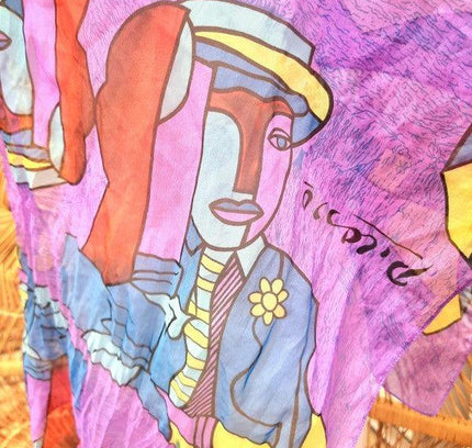 Vintage Picasso Print Scarf - Yatva