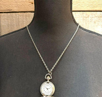 Vintage Pocket Watch Necklace - Yatva