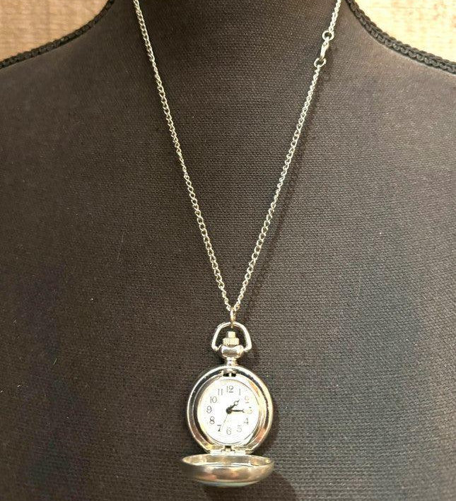 Vintage Pocket Watch Necklace - Yatva
