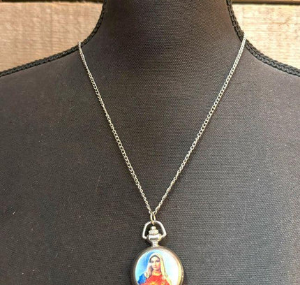 Vintage Pocket Watch Necklace - Yatva