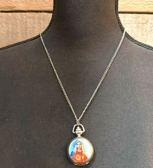 Vintage Pocket Watch Necklace - Yatva