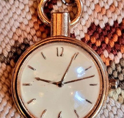 Vintage Pocket Watch Pendant - Yatva