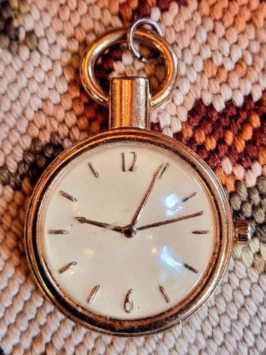 Vintage Pocket Watch Pendant - Yatva