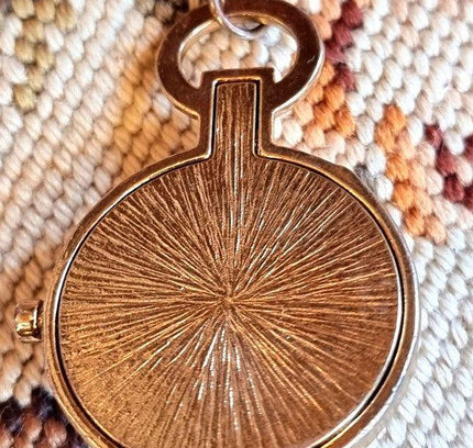 Vintage Pocket Watch Pendant - Yatva