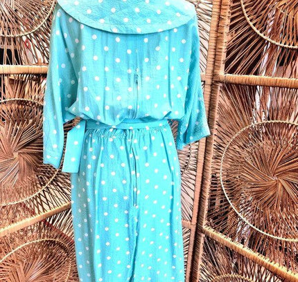 Vintage Polka Dots Dress - Yatva