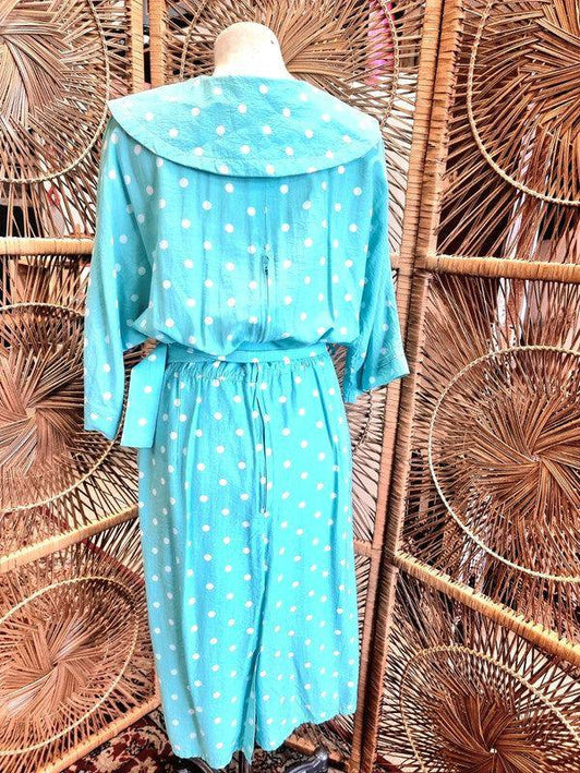 Vintage Polka Dots Dress - Yatva
