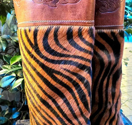 Vintage Pollini Leather Pull up Boots - Yatva