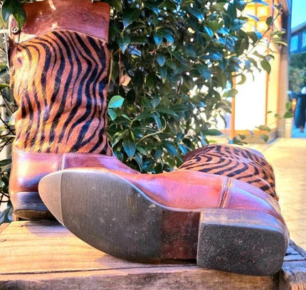 Vintage Pollini Leather Pull up Boots - Yatva