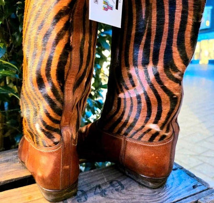 Vintage Pollini Leather Pull up Boots - Yatva