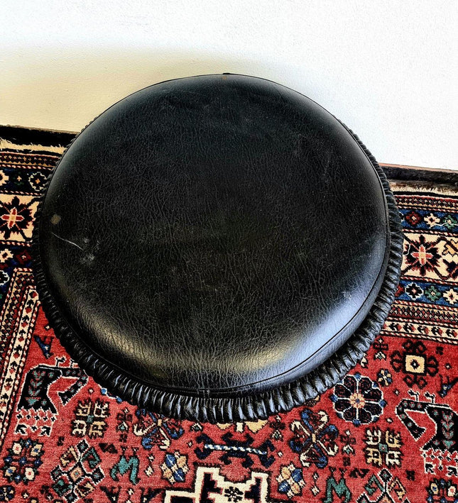 Vintage Pouf Stool Footstool - Yatva