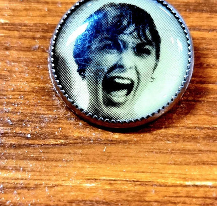 Vintage Print Art Button - Yatva