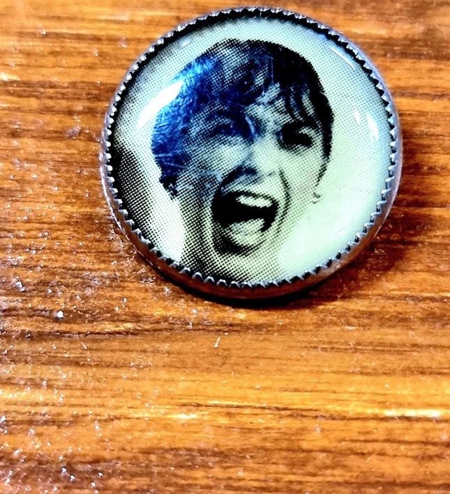 Vintage Print Art Button - Yatva