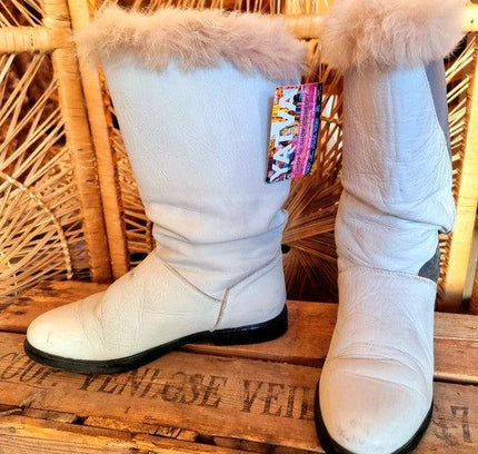 Vintage PURE LANA Shearling 80's Boots - Yatva