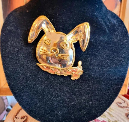 Vintage Rabbit Brooch - Yatva