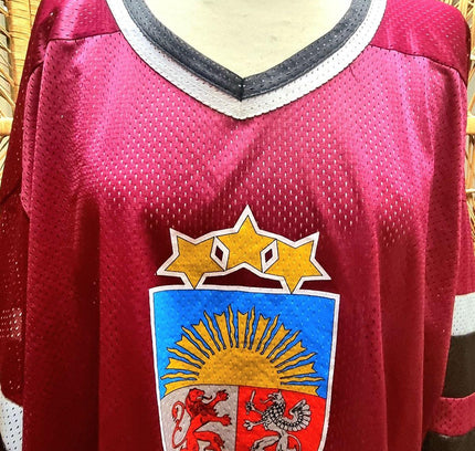Vintage RAE Sport Latvija Latvia Hockey Jersey - Yatva