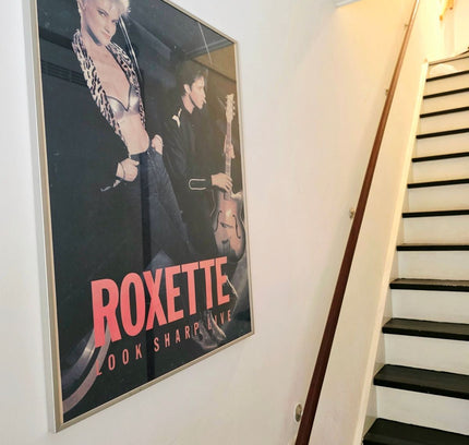 Vintage Rare 80's Roxette Poster - Yatva