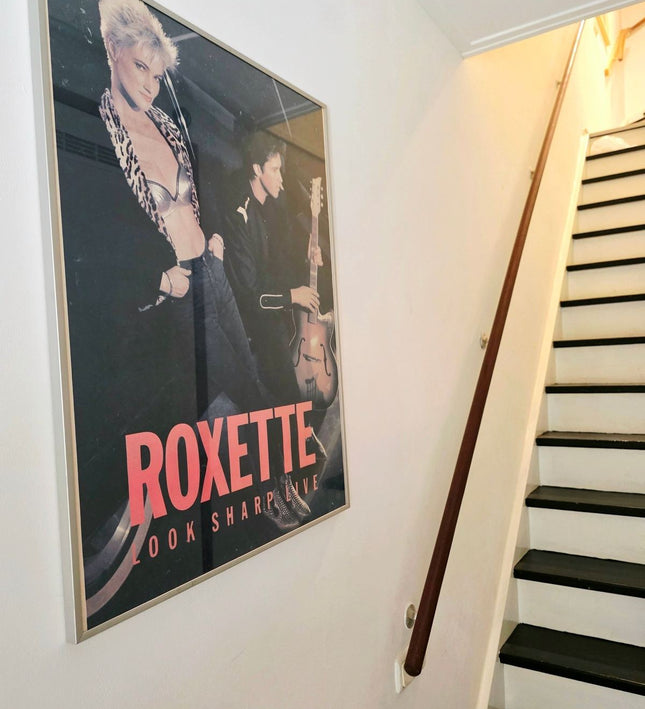 Vintage Rare 80's Roxette Poster - Yatva