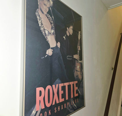Vintage Rare 80's Roxette Poster - Yatva