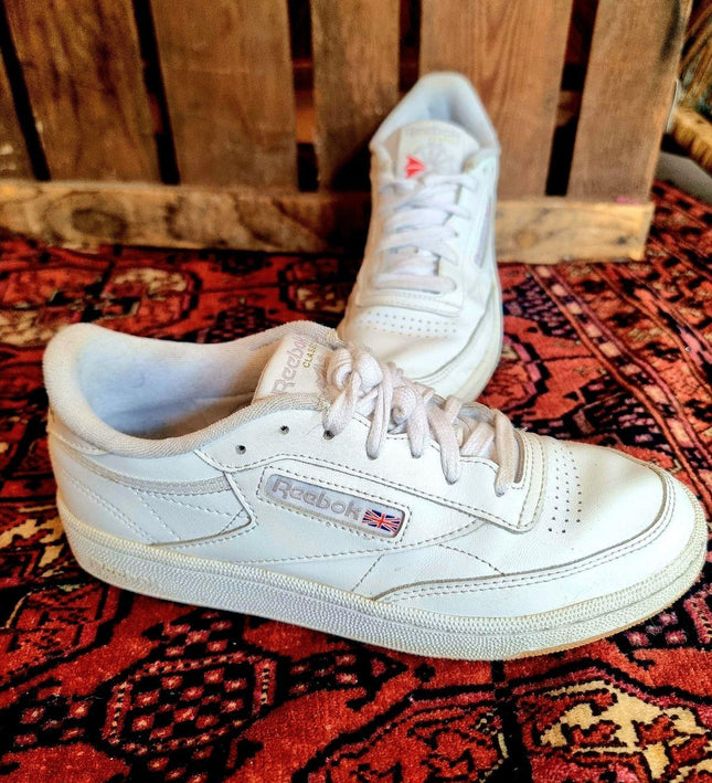 Vintage Reebok Club 85 Trainers Sneakers - Yatva