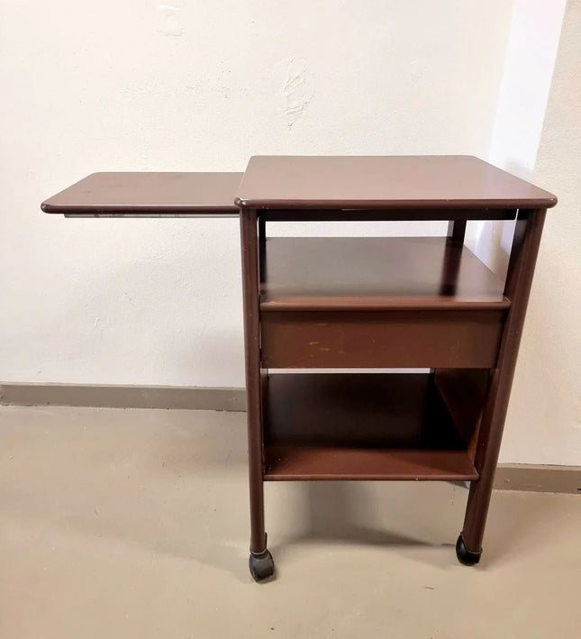 Vintage Retro Extendable Trolley Table - Yatva