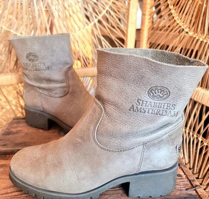 Vintage Retro Shabbies Amsterdam Ankle Boots - Yatva