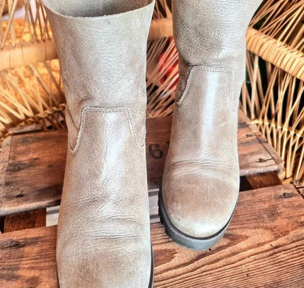 Vintage Retro Shabbies Amsterdam Ankle Boots - Yatva