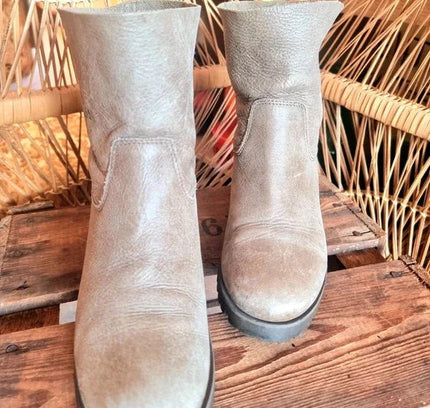 Vintage Retro Shabbies Amsterdam Ankle Boots - Yatva