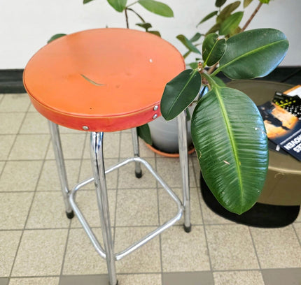 Vintage Retro Stool – 1960s/70s Space Age – Mid - Century Modern Retro - Yatva