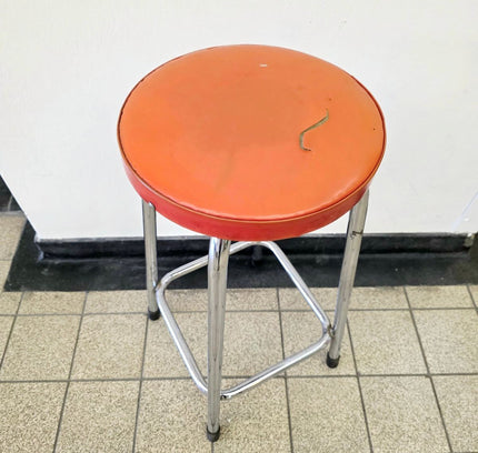 Vintage Retro Stool – 1960s/70s Space Age – Mid - Century Modern Retro - Yatva
