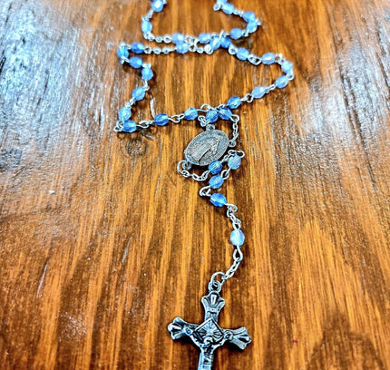 Vintage Rosary Beads Necklace - Yatva