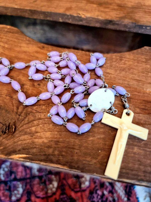 Vintage Rosary Necklace - Yatva