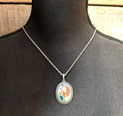 Vintage Rose Necklace - Yatva