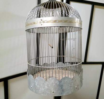 Vintage Round Decorative Birdcage - Yatva
