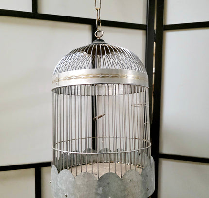 Vintage Round Decorative Birdcage - Yatva