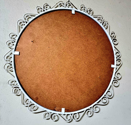 Vintage Round Wall Mirror - Yatva