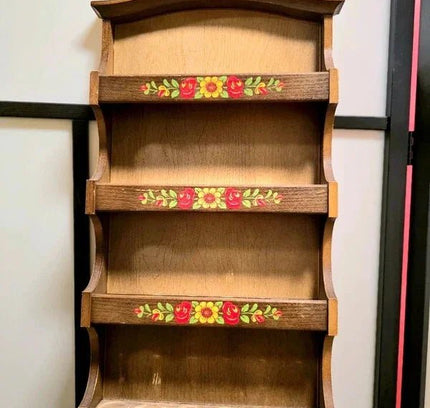 Vintage Rustic spice rack - Yatva