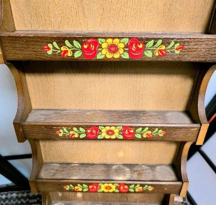 Vintage Rustic spice rack - Yatva