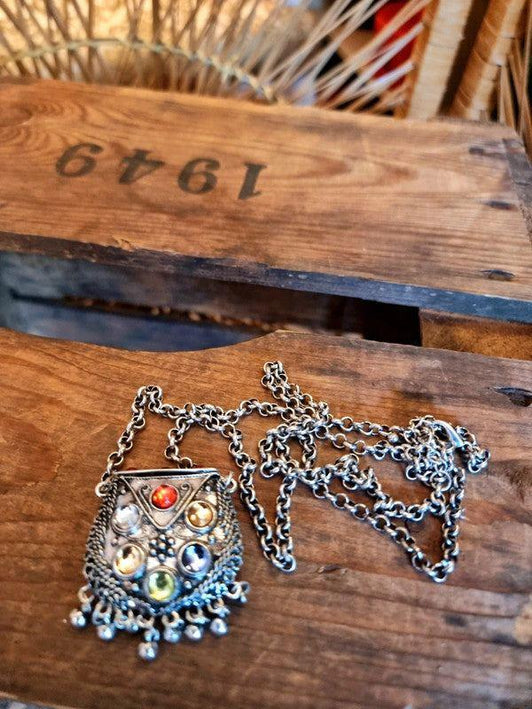 Vintage Sajai Metal Necklace - Yatva