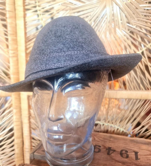 Vintage Selt 1916 Kute Trilby Hat - Yatva