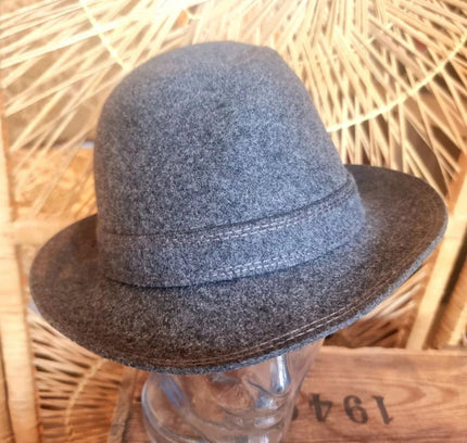 Vintage Selt 1916 Kute Trilby Hat - Yatva