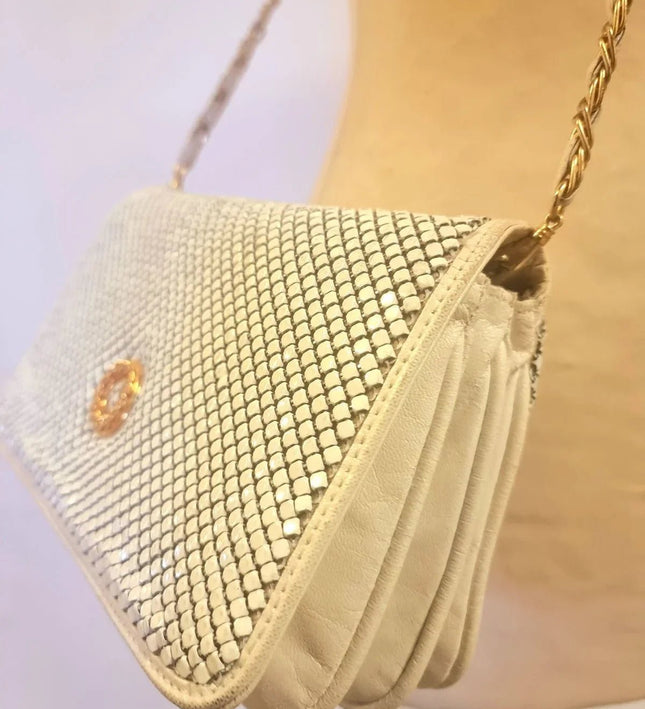 Vintage Sequin 80s Shoulder Bag & Clutch - Yatva