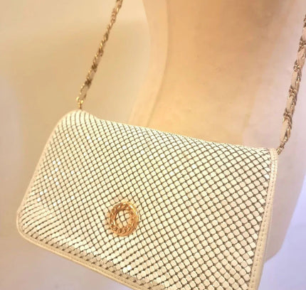 Vintage Sequin 80s Shoulder Bag & Clutch - Yatva