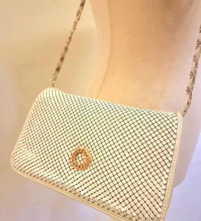 Vintage Sequin 80s Shoulder Bag & Clutch - Yatva