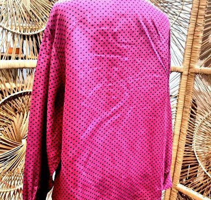 Vintage Sergio Cassani Silk Shirt - Yatva
