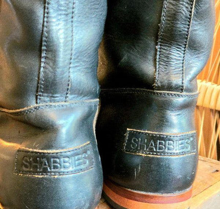 Vintage Shabbies Amsterdam Knee High Leather Boots - Yatva