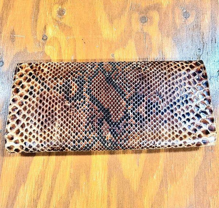 Vintage Snakeskin Clutch Bag - Yatva