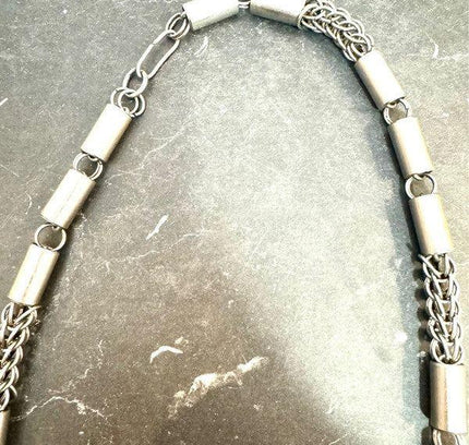 Vintage Stainless Steel Necklace - Yatva