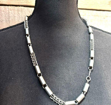 Vintage Stainless Steel Necklace - Yatva